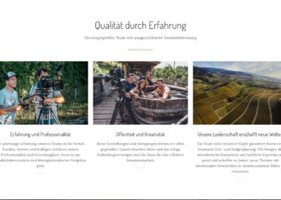 Wolf Productions Leistungen